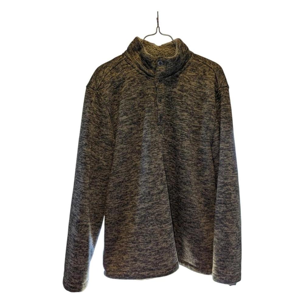 Weatherproof Vintage Pullover Brown Sweater Men Size L
